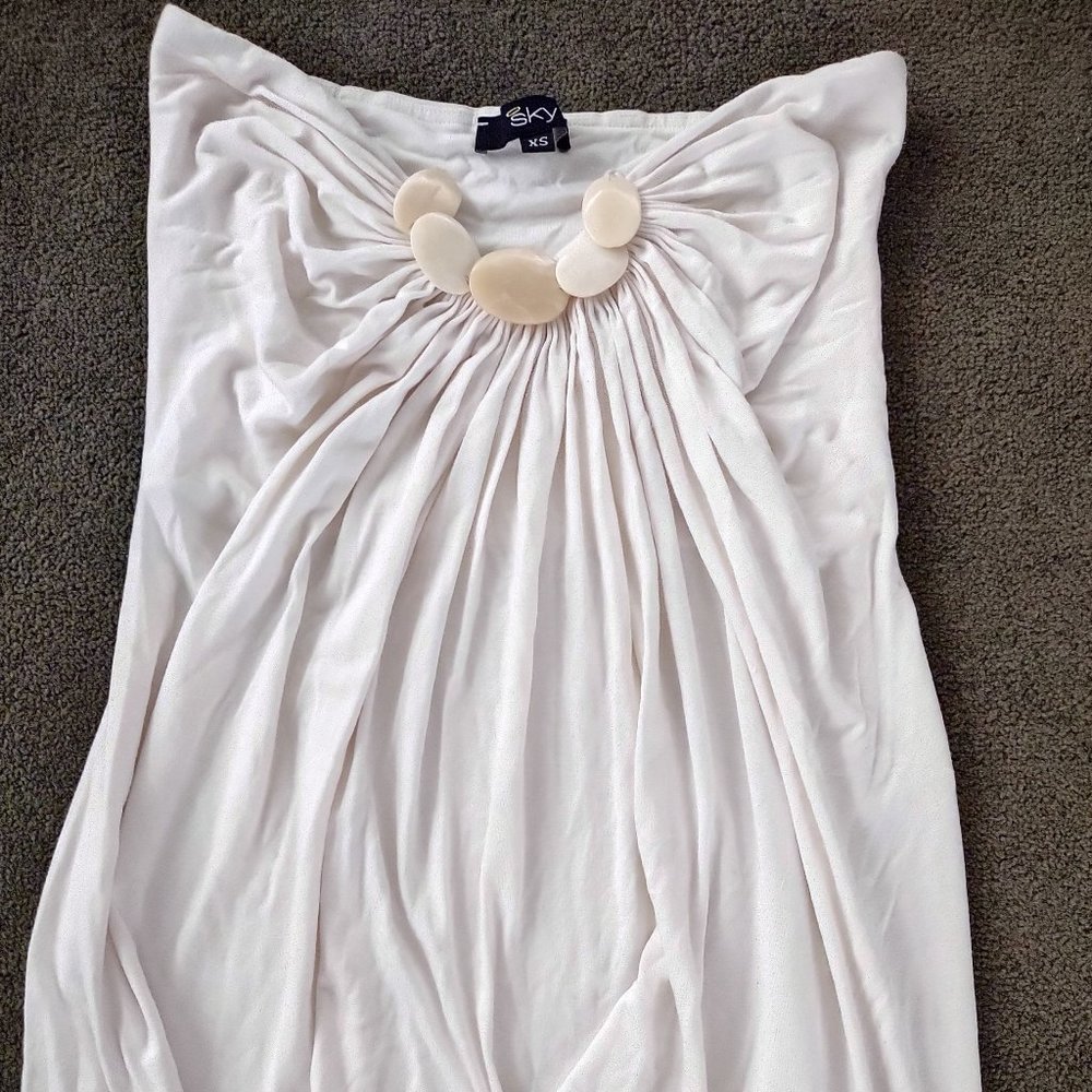 Strapless Sky Top